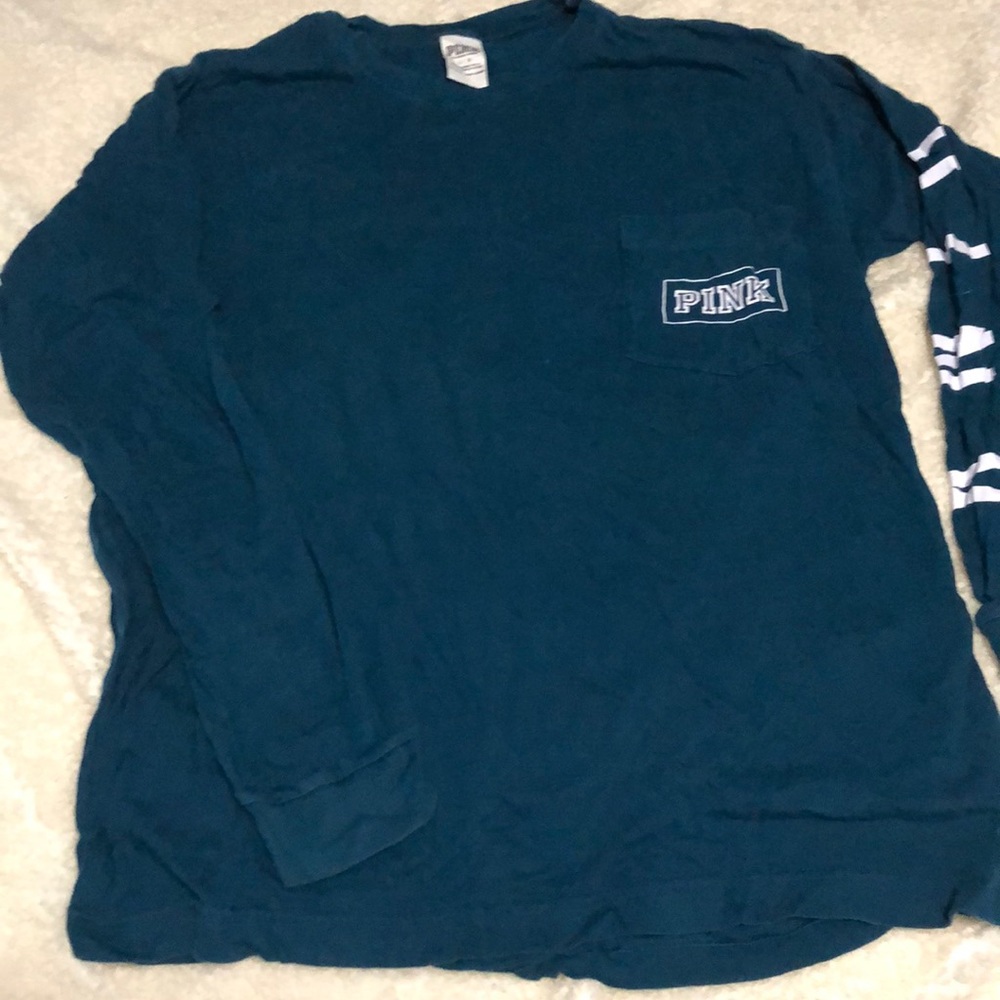 PINK lounge long sleeve tee